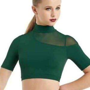 Balera sm adult dance crop top